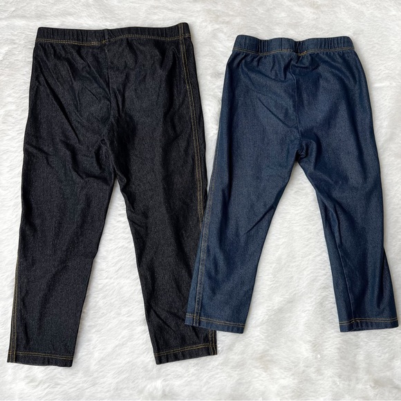 Carter’s & Place Bundle of 5 Pairs of Girl’s Size 5/6 Leggings - Picture 2 of 10